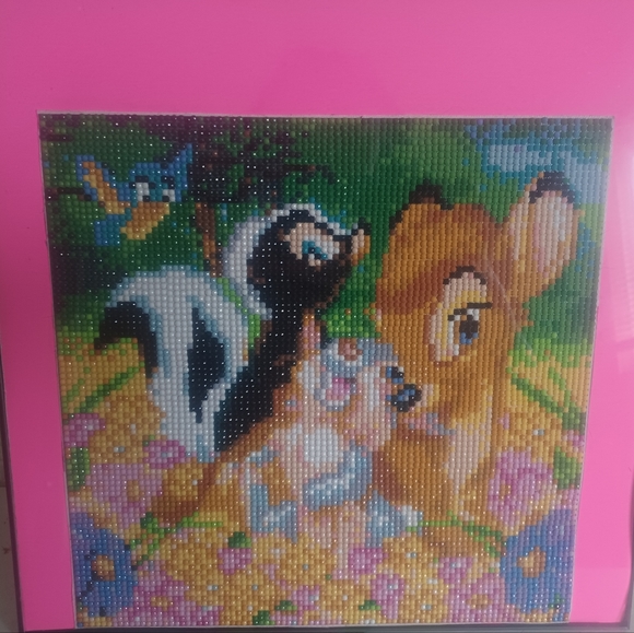 Disney Bambi hand made diamond painting - Picture 2 of 2